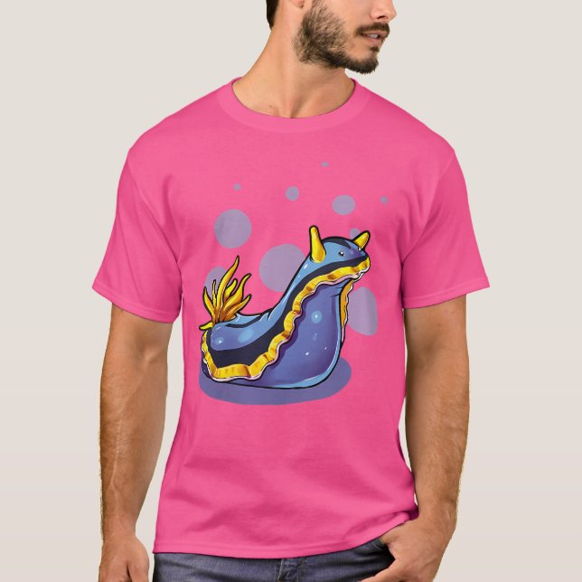 Wo NudiBranch Scuba Diving T-Shirt (Vorderseite)