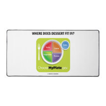 Wo passt Dessert hinein? MyPlate-Spaß