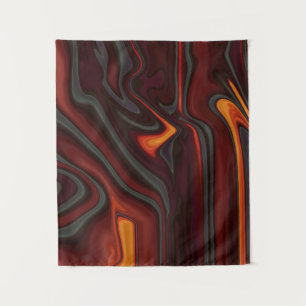 Wo Rauch ist Wandteppich