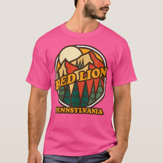 Wo Red Lion Pennsylvania Mountain Wandern Souvenir T-Shirt