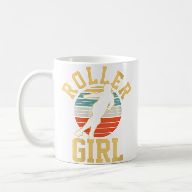 Wo Roller Skating Kaffeetasse (Links)