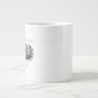 Wo Ruhe auf Fang trifft Jumbo-Tasse