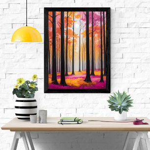 Wo Schatten tanzen und Sonnenlicht spielen Poster