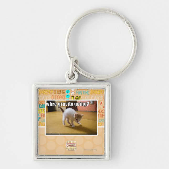 Wo Schwerkraftgehen? Schlüsselanhänger (Vorne)