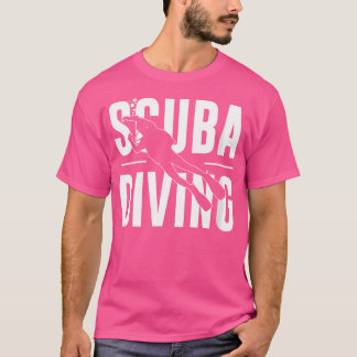 Wo Scuba Tauchen mit einem Taucher T-Shirt