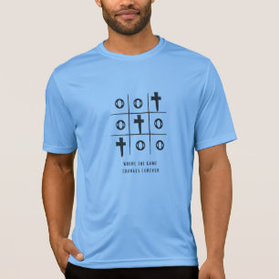 Wo sich das Spiel für immer verändert, Tic Tac Toe T-Shirt