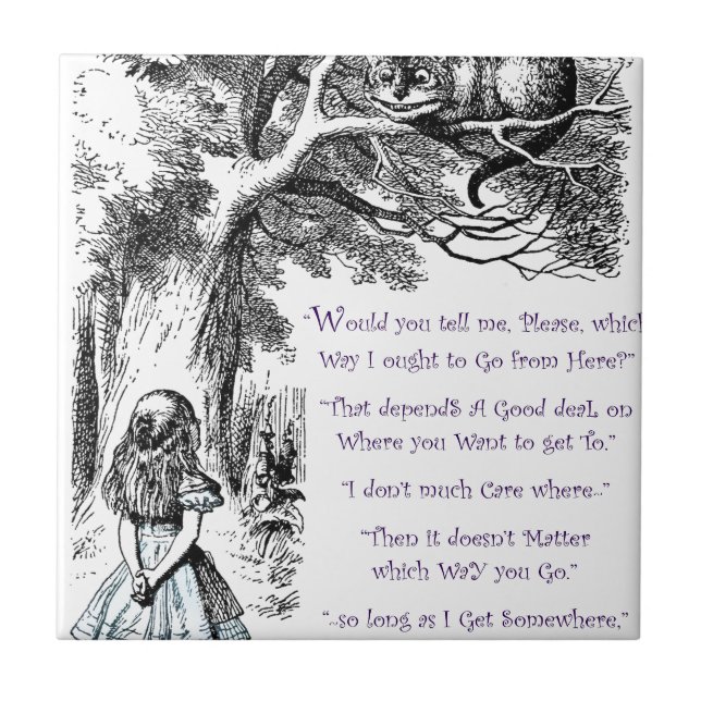 Wo Sie wollen, um zu gehen Fliese (Vorderseite)