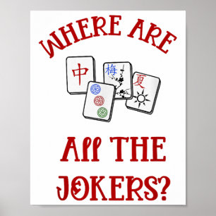 Wo sind alle Joker Funny Mahjong? Poster