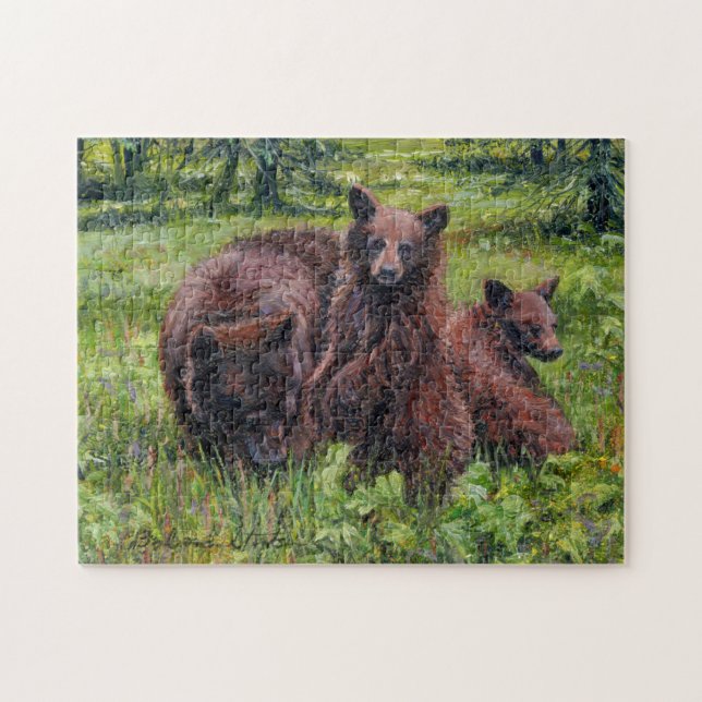 "Wo sind Goldilocks?" Puzzle (Horizontal)