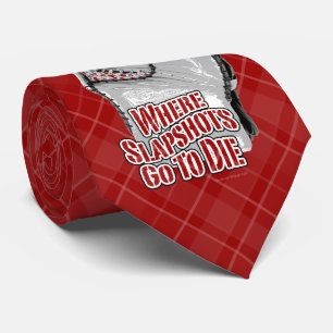 Wo Slapshots ins Die werden (Hockey) Krawatte