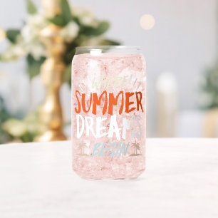 Wo Sommerträume beginnen in der Celestis Beach Nig Dosenglas