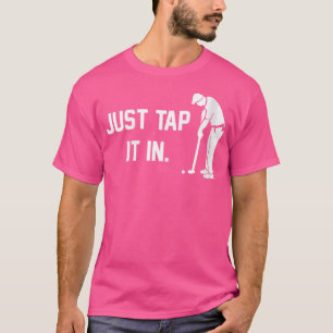 Wo Stich es einfach in lustigen glücklichen Golf T T-Shirt
