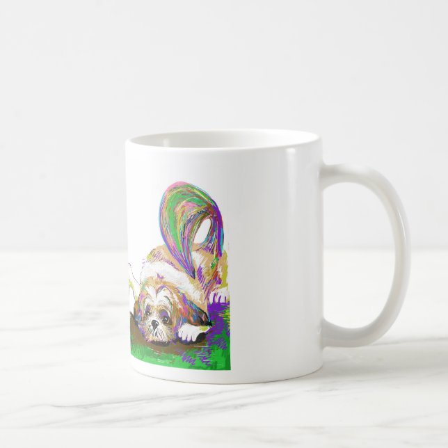 Wo tat, setzte ich mein Glück Kaffeetasse (Rechts)