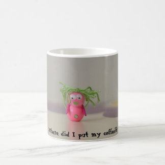 Wo tat, setzte ich meinen Kaffee??!! Tasse