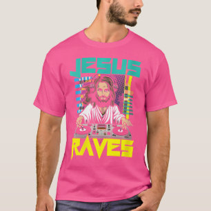 Wo Techno Musicliebhaber Trance Raver Headbanger E T-Shirt