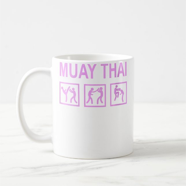 Wo Thai Boxing Muay Thai Kaffeetasse (Links)