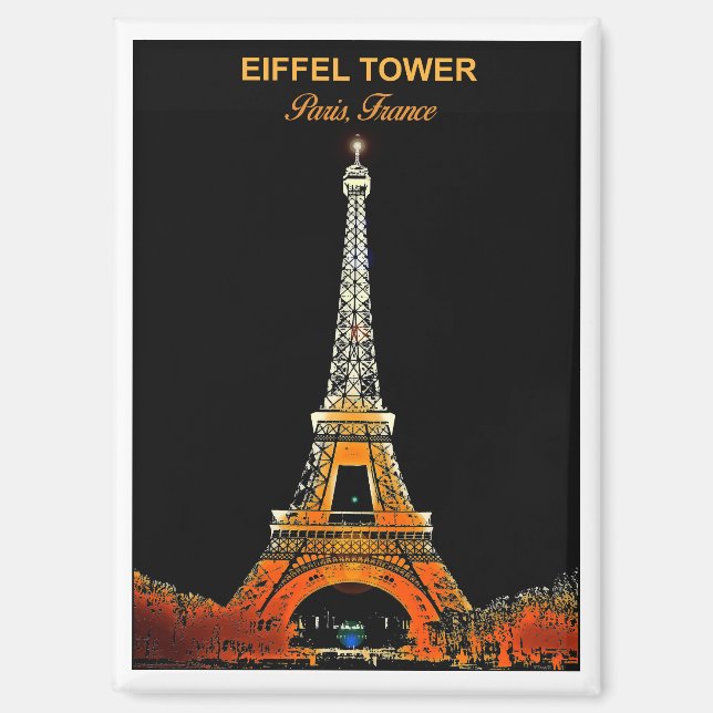 Wo Träume den Himmel Touch machen: Eiffelturm-Magn Magnet