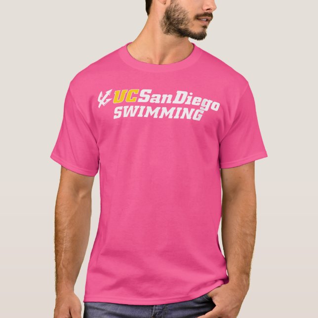 Wo Uc San Diego Swimming T-Shirt (Vorderseite)