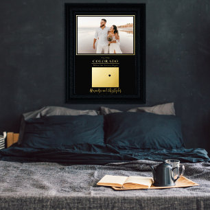 Wo unsere Reise Colorado Hochzeit Foto beginnt Foliendrucke