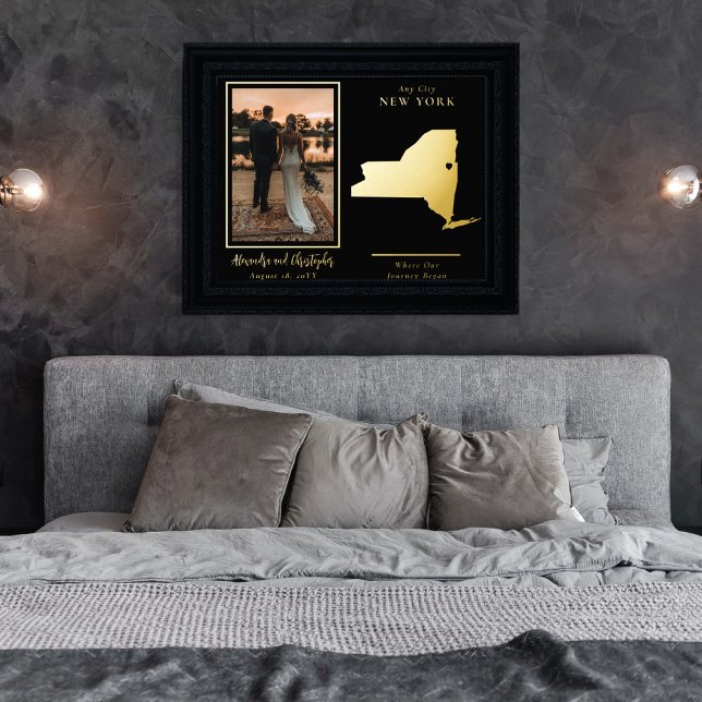 Wo unsere Reise in New York begann, war das Foto Foliendrucke (Von Creator hochgeladen)