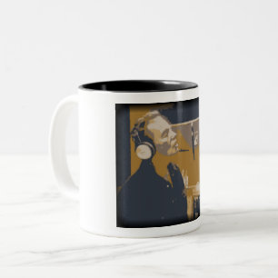 Wo war ich Kaffee-Tassen-Stil B Zweifarbige Tasse