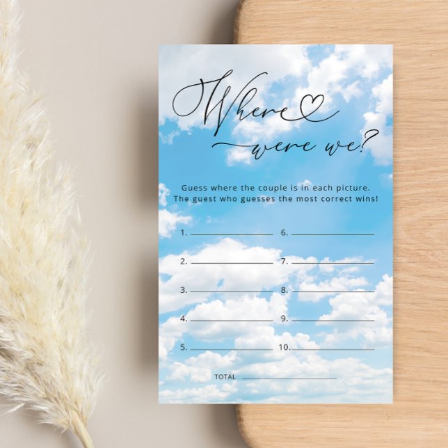 Wo waren wir das 9-Brautparty-Spiel? (Von Creator hochgeladen)