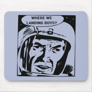 Wo wir Jungen landen? Mousepad