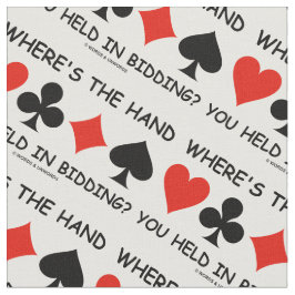 Wo wird die Hand Sie beim Bieten gehalten? Stoff