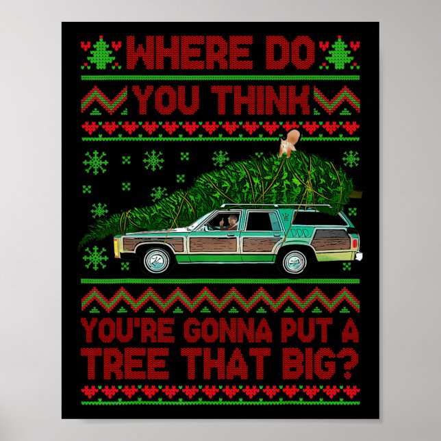 Wo wird man einen Baum bauen, der so groß wie Ch i Poster (Vorne)