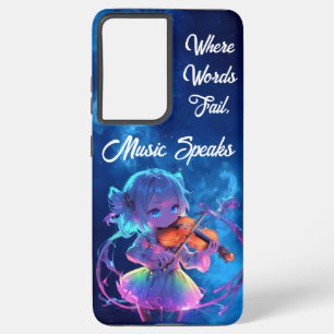 Wo Worte versagen, spricht Musik Samsung Galaxy Hülle