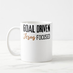 Wo Zielorientiert Jesus Fokussiert Motivierend Chr Kaffeetasse