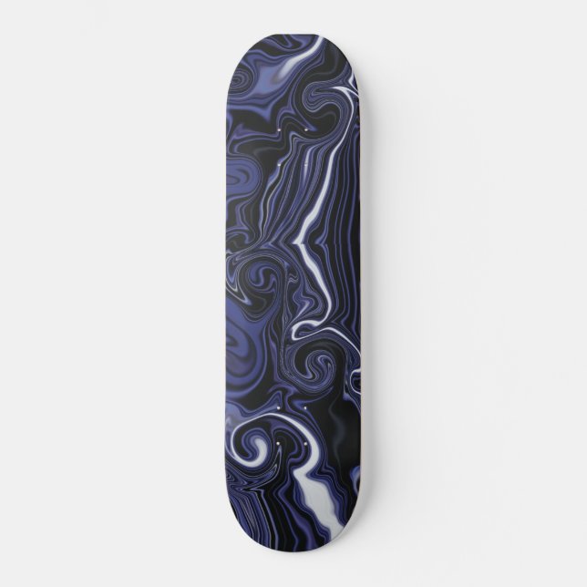 Woah Lila Scateboard Skateboard (Vorderseite)