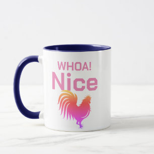 Woah! Nice Co-ck Hung, Funny Suggestive Valentine' Tasse
