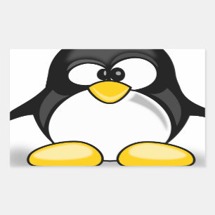 Wobbly Pete Rechteckiger Aufkleber