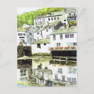 'Wobbly Windows' Postcard Postkarte