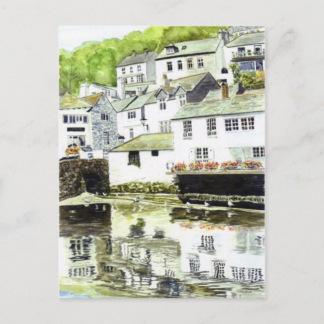 'Wobbly Windows' Postcard Postkarte (Vorderseite)