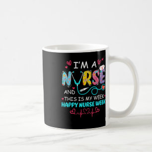 Woche der Krankenpflege - Glückliche nationale Kra Kaffeetasse