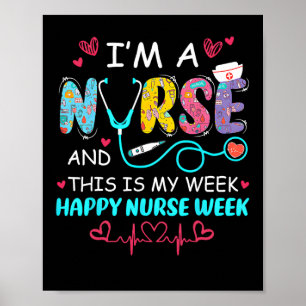 Woche der Krankenpflege - Glückliche nationale Kra Poster