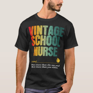 Woche der Krankenpflege zurück zur Schule T-Shirt