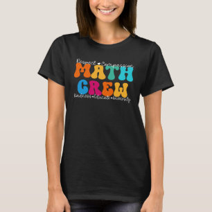 Woche der Mathematik-Crew Zurück zur Schule T-Shirt