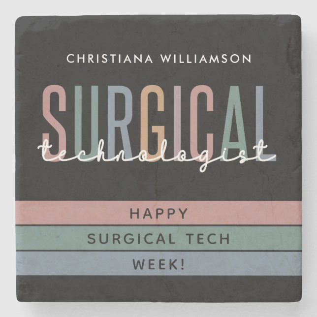 Woche der personalisierten Chirurgie oder Technik Steinuntersetzer (Vorderseite)