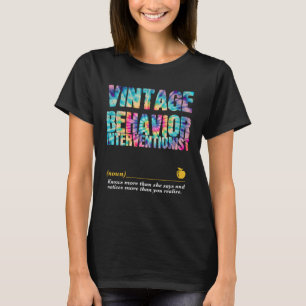 Woche der verhaltensinterischen Bewertung Zurück z T-Shirt