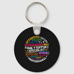 Woche der Wertschätzung für Groovy Family Support  Schlüsselanhänger