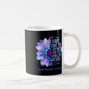 Woche des Bewusstseins für Suizidprävention Kaffeetasse