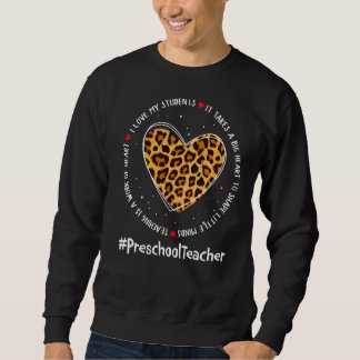 Woche für die Bewertung von Lehrkräften im Vorschu Sweatshirt