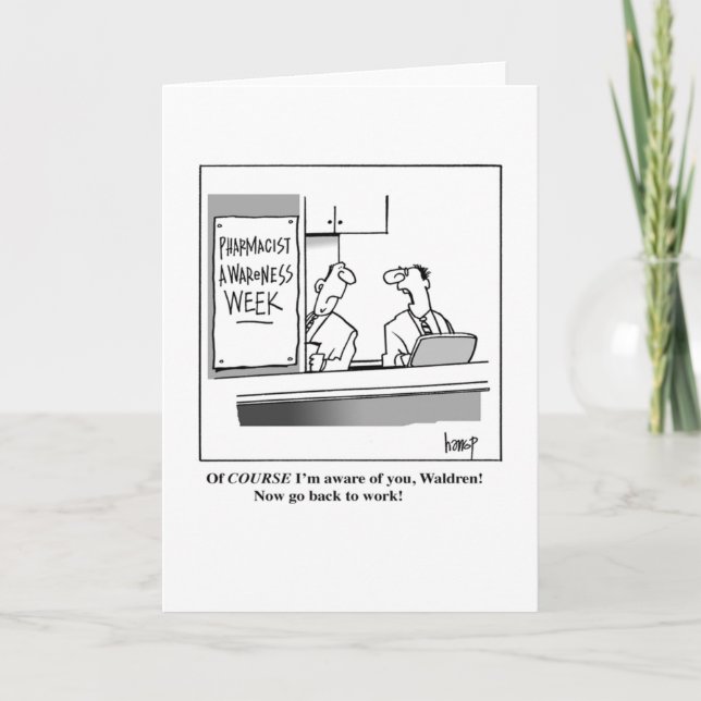 Woche Karte (Vorderseite)