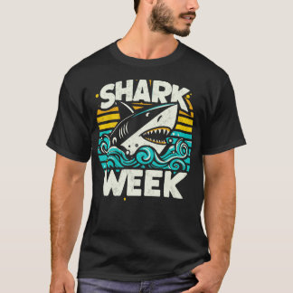 Woche Retro-Stil T-Shirt