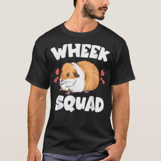 Woche Squad Niedliche Guinea Schweinebrück Tier556 T-Shirt