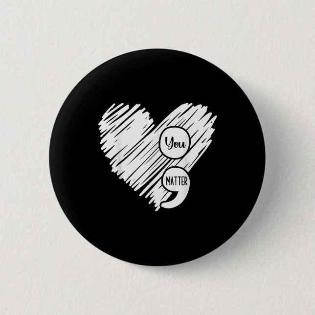 Woche zur Sensibilisierung für psychische Gesundhe Button (Vorderseite)