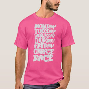 Wochenarbeitsmontag Mittwoch Freitag Samstag Samst T-Shirt